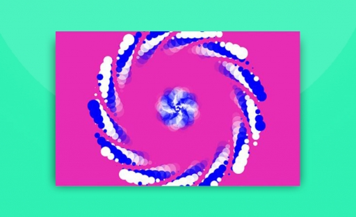 HTML5解压的旋转旋涡特效-源码下载吧